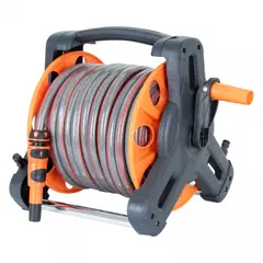 EVEREST - Manguera jardin 1/2" 30 mt con carro y accesorios