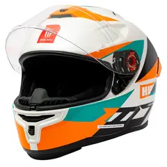 MT - Casco FF114 Hummer Quo A0 BlancoPerla Brillo