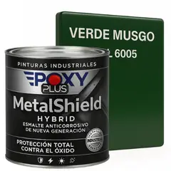 EPOXY - Pintura Anticorrosiva MetalShield™ Hybrid - 1/4 GALON - VERDE MUSGO