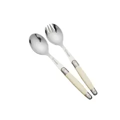 SIMPLIT - Set de Cucharas Ensalada Versalle Acero Inoxidable