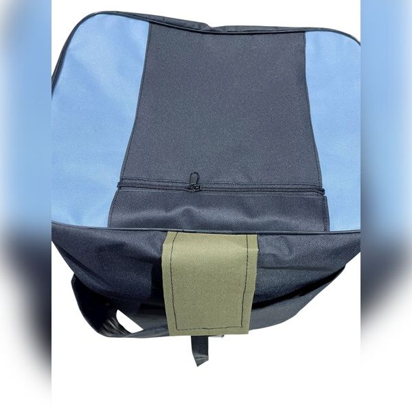 Bolso de 100 litros para carro yegua grande AZUL+ NEGRO
