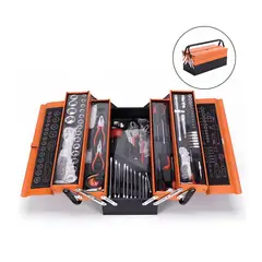 GENERICO - Caja de Herramientas 85 Piezas Maletín Metálico Profesional