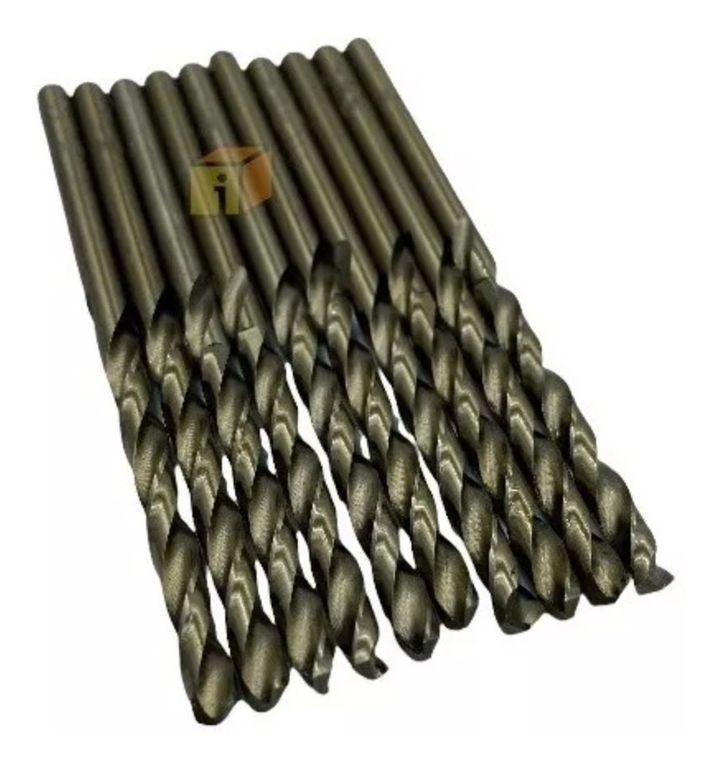 10 Broca Para Metal Hss 2mm