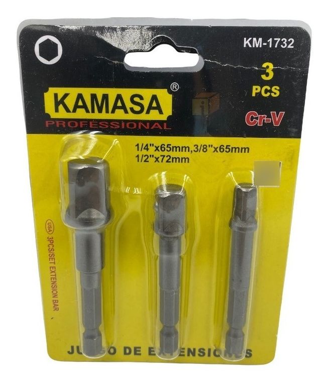 3 Adaptadores Dados Cuadrante 12 - 38 - 14 Extension