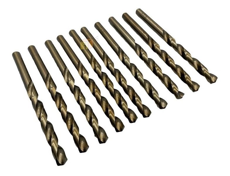 10 Broca Para Metal Hss 6mm