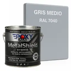 EPOXY - Pintura Anticorrosiva MetalShield™ Hybrid - GALON - GRIS MEDIO