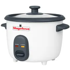 MAGEFESA - Olla Arrocera Eléctrica 1.5 Litros Sativa MGF3723 White