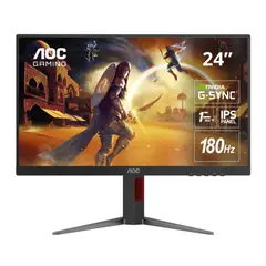 AOC - Monitor Gaming 24G4 24" IPS 180 Hz 1 ms HDR10