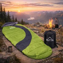 RUTTA - Saco de Dormir 350 gr Verde