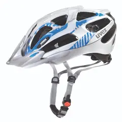 360 - Casco Ciclismo Mtb Uvex Supersonic Silverblue 57-62