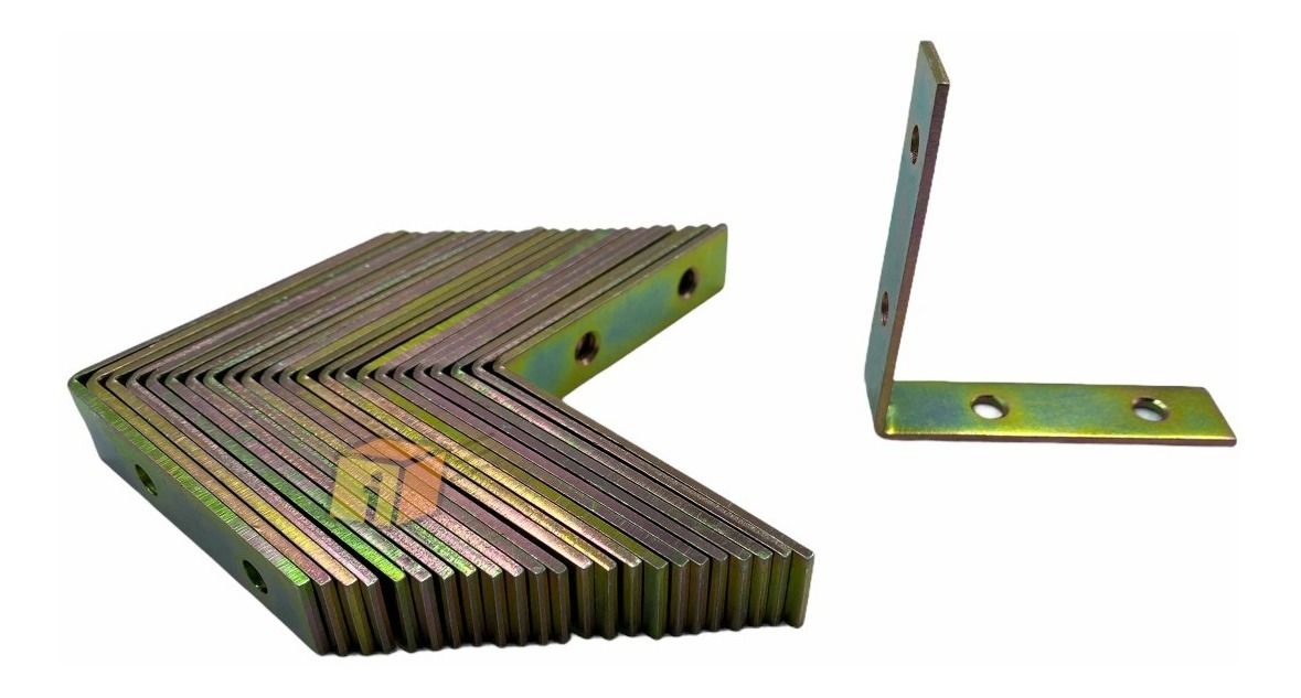 24 Escuadra Esquina Silla 2-12 Pulg Metal Carpinteria 63x63