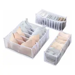 BELIDASHOP - Set 3 Organizadores Ropa Interior Closet Hogar Armario