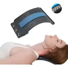 BELIDASHOP - Corrector De Postura Lumbar Masajeador Ajustable 3 Niveles
