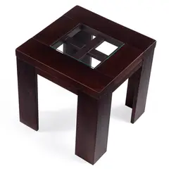 EROOMS - MESA LATERAL NEW TAYLOR CHOCOLATE