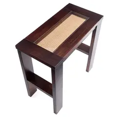 EROOMS - MESA ARRIMO BARCELONA SISAL CHOCOLATE