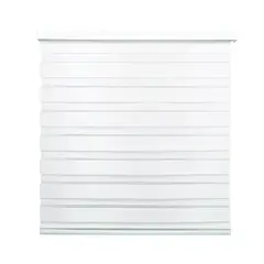 GUIZA - Cortina Roller Duo Zebra Día Y Noche Cenefa Pvc 80x200