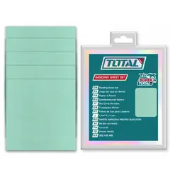 TOTAL TOOLS - JGOS LIJAS PARA LIJADORA ORBITAL 145X114MM TOTAL
