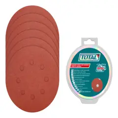 TOTAL TOOLS - LIJA PARA LIJADORA ORBITAL 150MM TOTAL