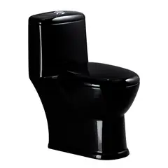 JOYTEK - WC One Piece 2004 Black Descarga a Piso 30 cm