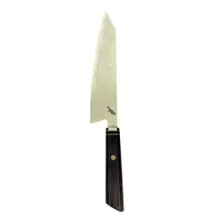 RAUKA - Cuchillo de Cocina Profesional Kiritsuke Acero Damasco 67 capas 34cm