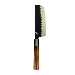 RAUKA - Cuchillo de Cocina Nakiri Acero Inoxidable 32cm