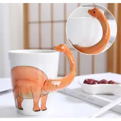 GENERICO - Taza Tazon Mug Dinosaurio 3D
