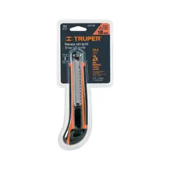 TRUPER - CUCHILLO CARTONERO METÁLICO