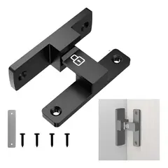 KUANGYE - 90° Antirrobo Enganche De Puerta Cerrojo Sin Taladrar