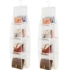 KUANGYE - X2 Organizador De Bolsos Carteras 8 Compartimentos, Plegable