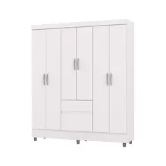 VEKKAHOME - COMBO CLOSET IDEAL BLANCO 6P+4P