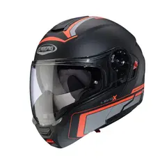 CABERG - Casco Para Moto Levo X Back Grey Red