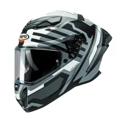 CABERG - Casco Para Moto Drift Evo II Horizon Matt Grey BlackWhite