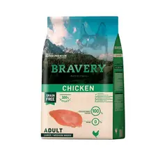 BRAVERY - ALIMENTO CHICKEN ADULT LARGE&MEDIUM BREEDS PERRO 12KG