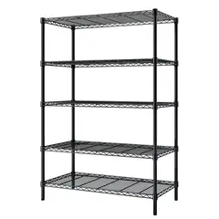 GENERICO - Estante Cromado Epóxico 5 Niveles - 120 × 45 × 180 cm