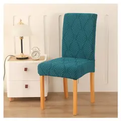 GENERICO - Pack X 6 Fundas Cubre Silla Protectoras Naturezza Azul Vintage