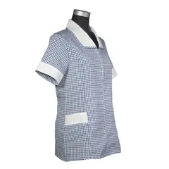 ECCLENAN - Delantal Chaqueta Tela Escocesa