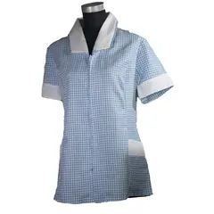 ECCLENAN - Delantal Chaqueta Tela Escocesa