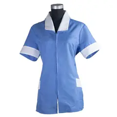 ECCLENAN - Delantal Chaqueta Tela Lisa