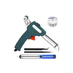 GENERICO - KIT Pistola Soldadora estaño Automatica Cautin