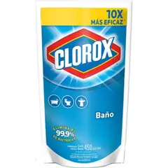 CLOROX - Recarga Limpiador de Baño Doypack 450 ml