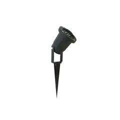 GENERICO - Estaca Gardenlux Ip54 Negro Con Rejilla