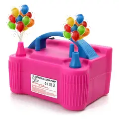 GENERICO - Inflador de Globos 2 inyectores portatil