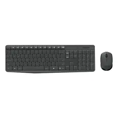 LOGITECH - Kit Teclado + Mouse MK235 Español negro