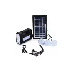 GENERICO - Kit Solar De Emergencia campingusb3 Ampolletas