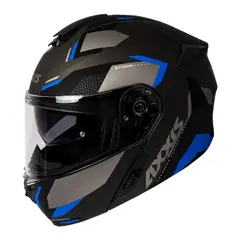 AXXIS - Casco Para Moto Storm Drone Azul
