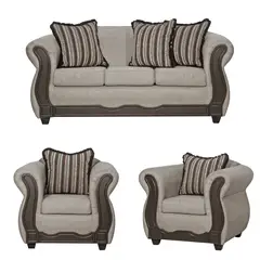 BLACK FACTORY - Juego de Living 3 1 1 Sofia