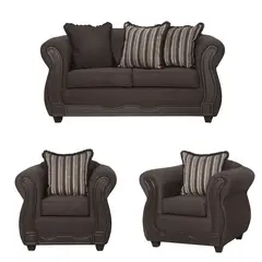 BLACK FACTORY - Juego de Living 2 1 1 Sofia