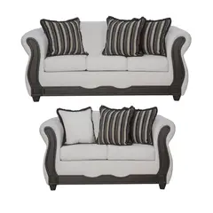 BLACK FACTORY - Juego de Living 3 2 Sofia