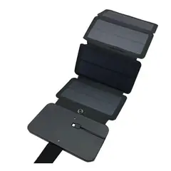 FACTORYTECH - Bateria Solar USB para carga de Celulares 5V 1A 9W Brujula