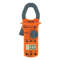 GENERICO - Tester Multimetro Digital Pinza Amperimetrico Truper Mut-202